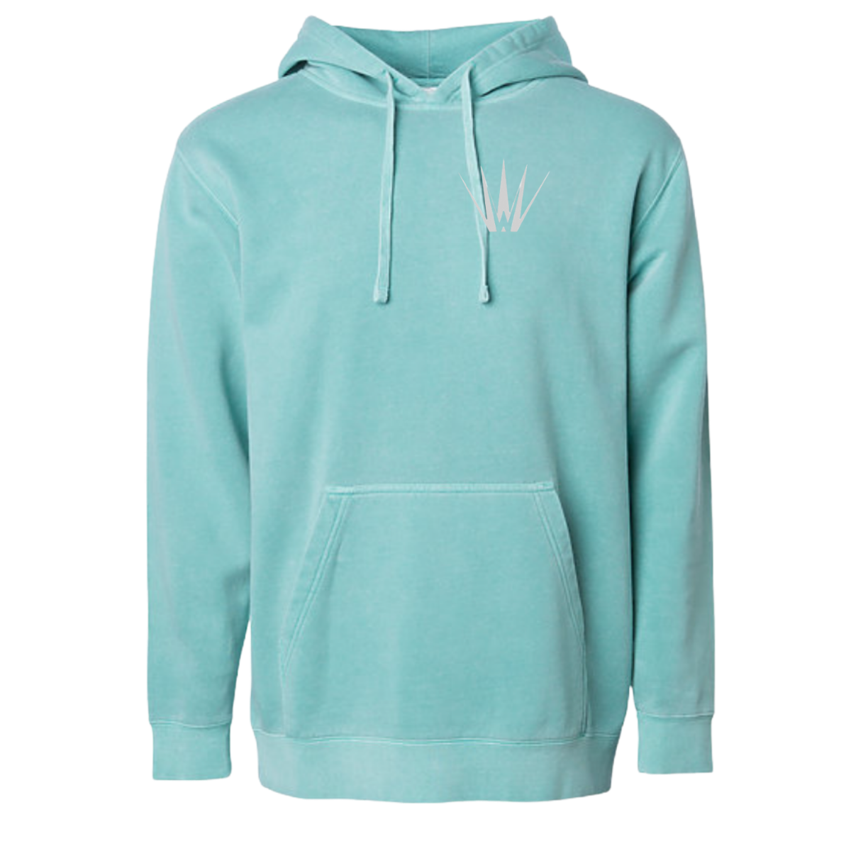 White Out Tequila French Terry Hoodie - Fresh Pour Mint