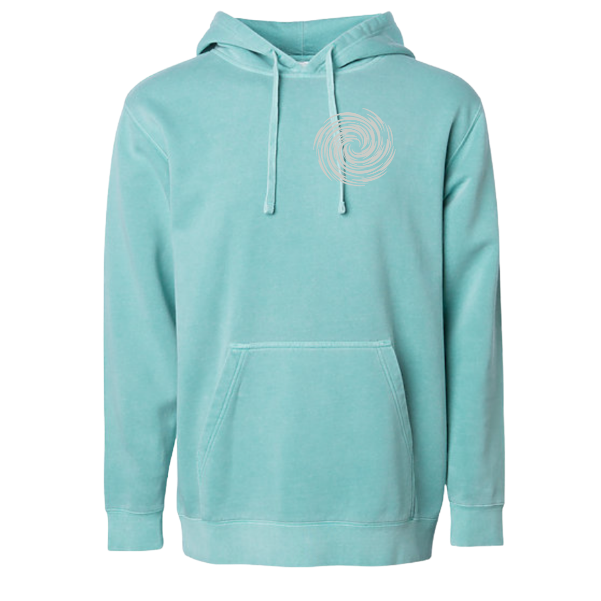 White Out Tequila French Terry Hoodie - Fresh Pour Mint